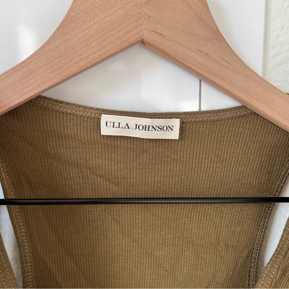 Ulla Johnson Bailey Tank Top in Cork - Picture 6 of 8